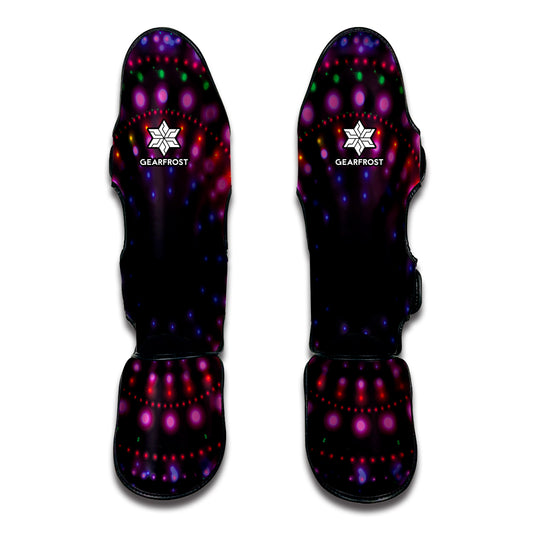 Light Mandala Print Muay Thai Shin Guard