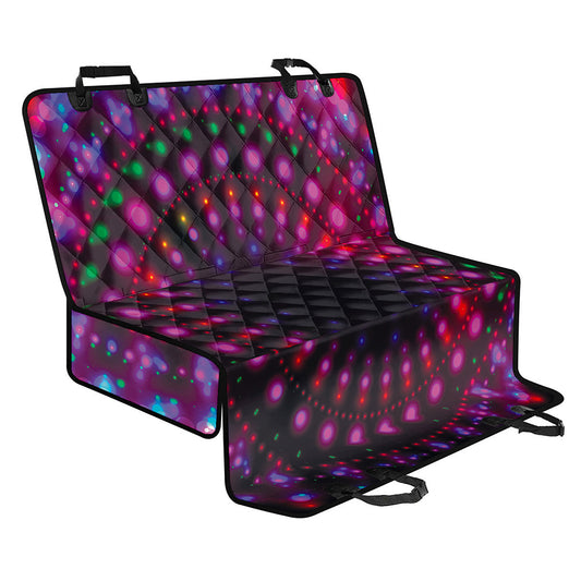 Light Mandala Print Pet Car Back Seat Cover