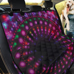 Light Mandala Print Pet Car Back Seat Cover