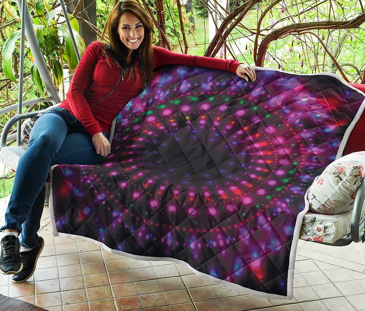Light Mandala Print Quilt
