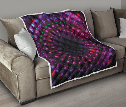Light Mandala Print Quilt