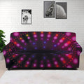 Light Mandala Print Sofa Cover