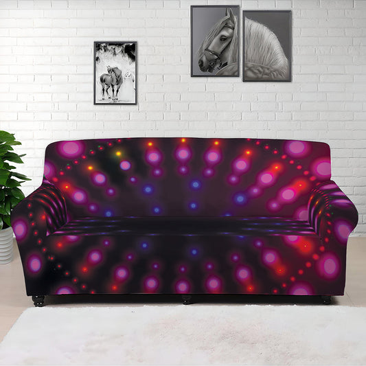 Light Mandala Print Sofa Cover
