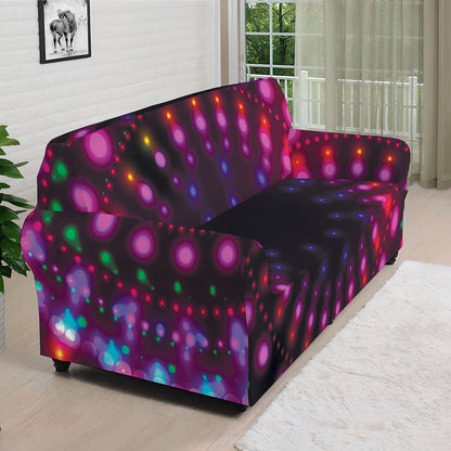 Light Mandala Print Sofa Cover