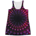 Light Mandala Print Women's Racerback Tank Top