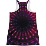 Light Mandala Print Women's Racerback Tank Top