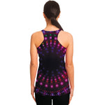 Light Mandala Print Women's Racerback Tank Top