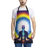 Light Of Seven Chakras Print Apron
