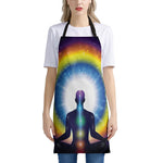 Light Of Seven Chakras Print Apron