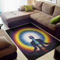 Light Of Seven Chakras Print Floor Mat