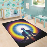 Light Of Seven Chakras Print Area Rug