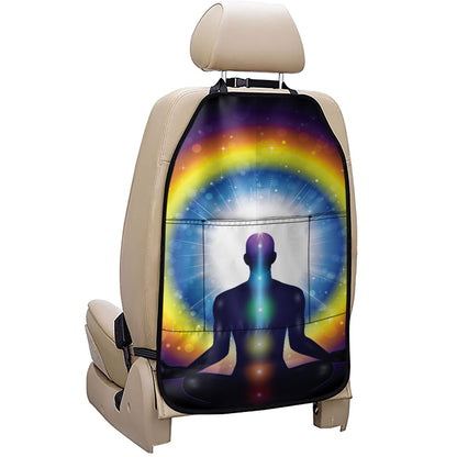 Light Of Seven Chakras Print Car Seat Organizers