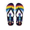 Light Of Seven Chakras Print Flip Flops