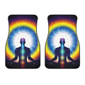 Light Of Seven Chakras Print Front Car Floor Mats