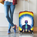 Light Of Seven Chakras Print Luggage Cover