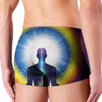 Light Of Seven Chakras Print Men's Boxer Briefs
