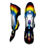 Light Of Seven Chakras Print Muay Thai Shin Guard