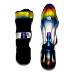 Light Of Seven Chakras Print Muay Thai Shin Guard