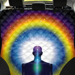 Light Of Seven Chakras Print Pet Car Back Seat Cover