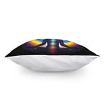 Light Of Seven Chakras Print Pillow Cover