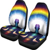 Light Of Seven Chakras Print Universal Fit Car Seat Covers