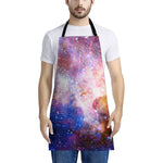 Light Stardust Galaxy Deep Space Print Apron