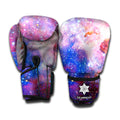 Light Stardust Galaxy Deep Space Print Boxing Gloves