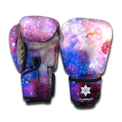 Light Stardust Galaxy Deep Space Print Boxing Gloves