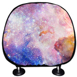Light Stardust Galaxy Deep Space Print Car Headrest Covers