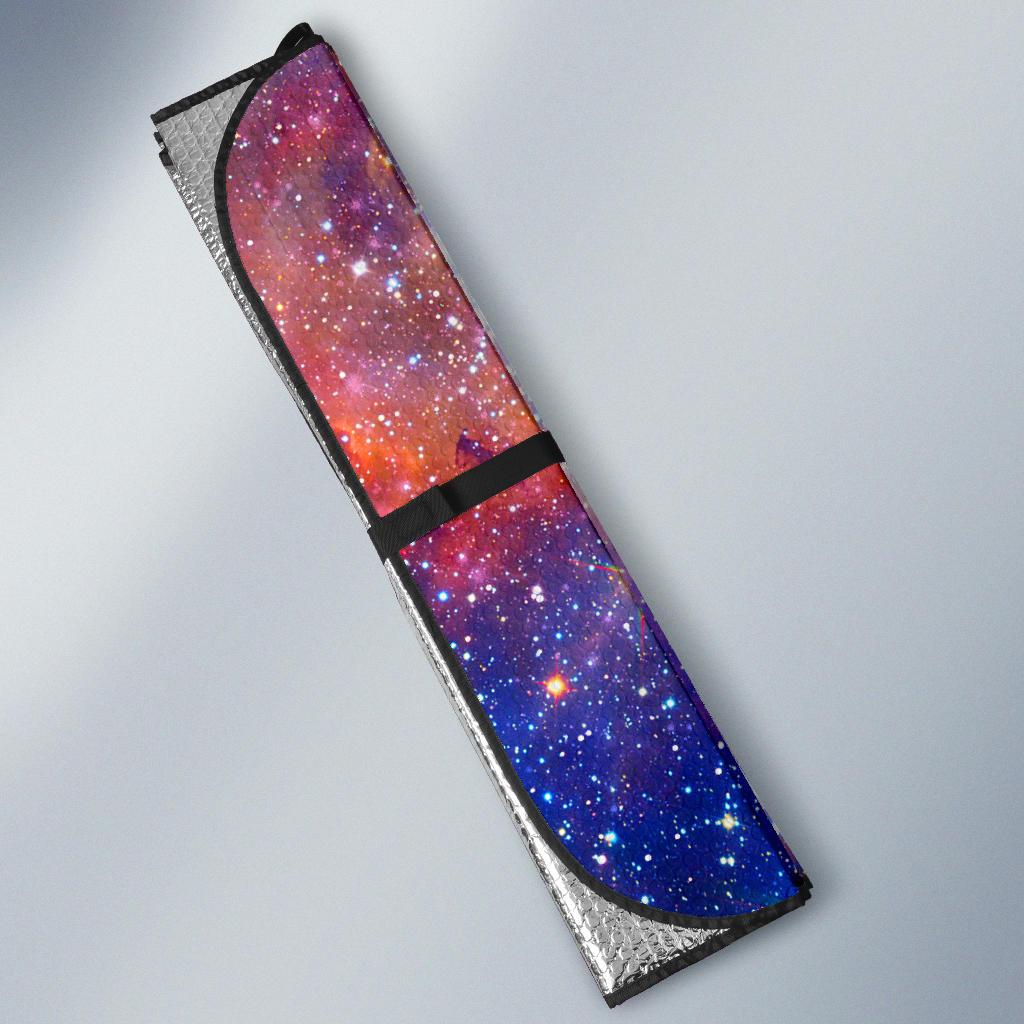 Light Stardust Galaxy Deep Space Print Car Sun Shade GearFrost