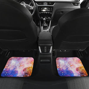 Light Stardust Galaxy Deep Space Print Front and Back Car Floor Mats