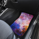 Light Stardust Galaxy Deep Space Print Front and Back Car Floor Mats