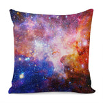 Light Stardust Galaxy Deep Space Print Pillow Cover