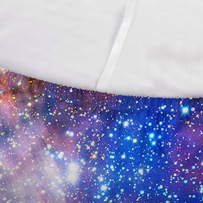 Light Stardust Galaxy Deep Space Print Sofa Cover