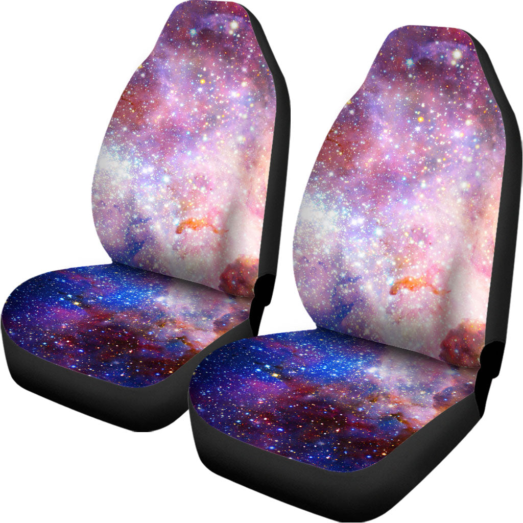 Light Stardust Galaxy Deep Space Print Universal Fit Car Seat Covers