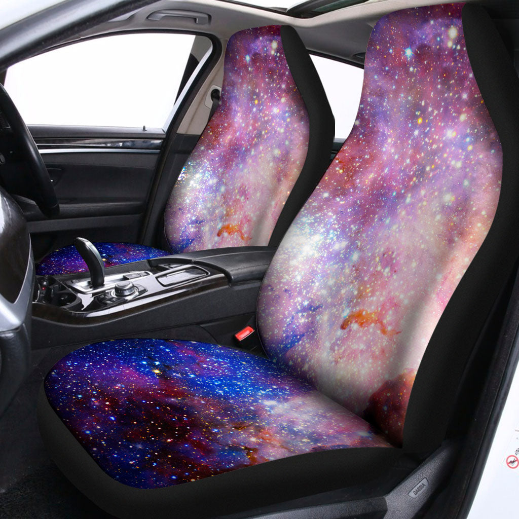 Light Stardust Galaxy Deep Space Print Universal Fit Car Seat Covers