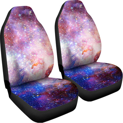 Light Stardust Galaxy Deep Space Print Universal Fit Car Seat Covers