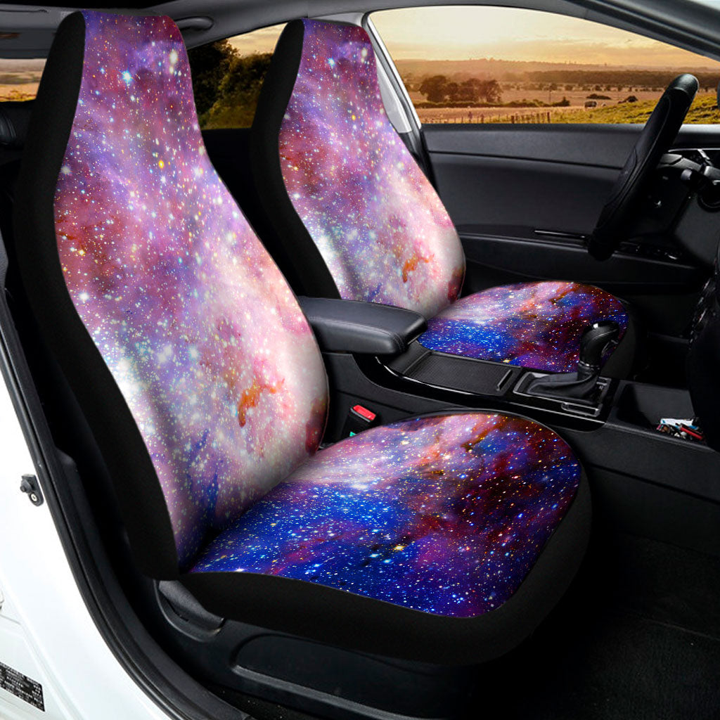Light Stardust Galaxy Deep Space Print Universal Fit Car Seat Covers