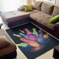 Light Up Bowling Pins Print Floor Mat