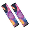 Light Up Bowling Pins Print Car Seat Belt Covers