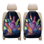 Light Up Bowling Pins Print Car Seat Organizers