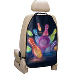 Light Up Bowling Pins Print Car Seat Organizers