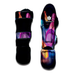 Light Up Bowling Pins Print Muay Thai Shin Guard