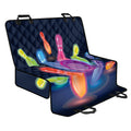 Light Up Bowling Pins Print Pet Car Back Seat Cover