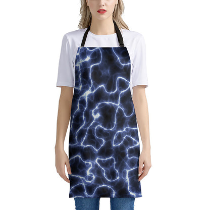 Lightning Chain Print Apron