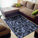 Lightning Chain Print Area Rug
