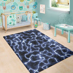 Lightning Chain Print Area Rug