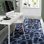 Lightning Chain Print Area Rug