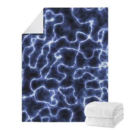 Lightning Chain Print Blanket