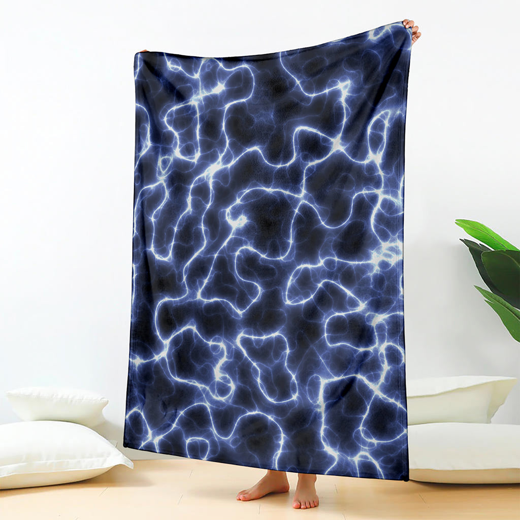 Lightning Chain Print Blanket